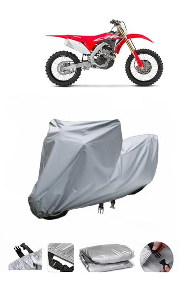 Honda CRF 250 R Gri Motosiklet Brandası ARKA ÇANTA UYUMLU DEĞİLDİR