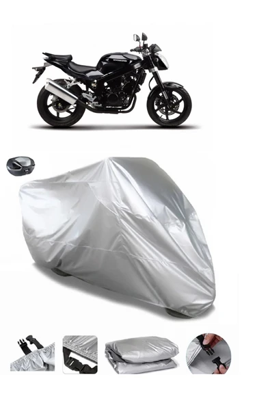 Hyosung GT 250 P Su  Geçirmez Motosiket Brandası Arka Çanta Uyumlu