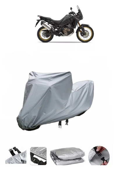 Honda CRF1000L Africa Twin DCT  Gri Motosiklet Brandası ARKA ÇANTA UYUMLU DEĞİLDİR ürün görseli 1