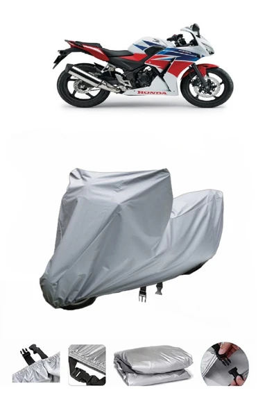 Honda CBR 250 R  Gri Motosiklet Brandası ARKA ÇANTA UYUMLU DEĞİLDİR