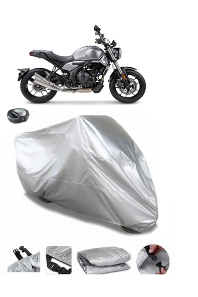 Voge 500 AC Su  Geçirmez Motosiket Brandası Arka Çanta Uyumlu