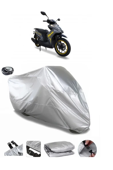 Motolux MW46 Su  Geçirmez Motosiket Brandası Arka Çanta Uyumlu