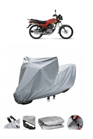 Honda CGL 125  Gri Motosiklet Brandası ARKA ÇANTA UYUMLU DEĞİLDİR