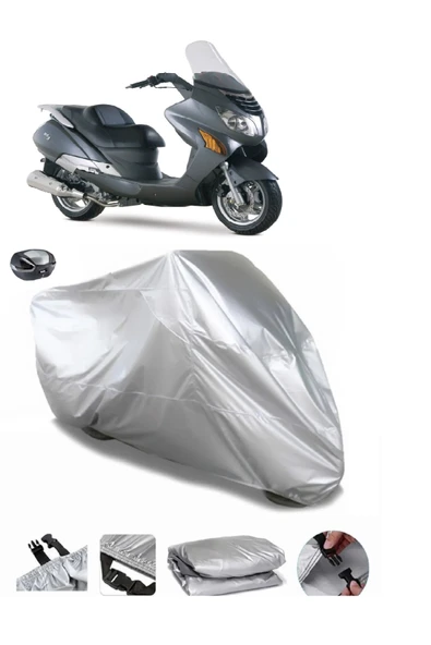 Hyosung MS3 250 Su  Geçirmez Motosiket Brandası Arka Çanta Uyumlu