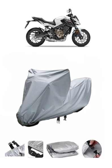 Honda CB 650 F  Gri Motosiklet Brandası ARKA ÇANTA UYUMLU DEĞİLDİR ürün görseli 1