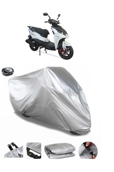 Motolux Rossi Rs Su  Geçirmez Motosiket Brandası Arka Çanta Uyumlu ürün görseli 1