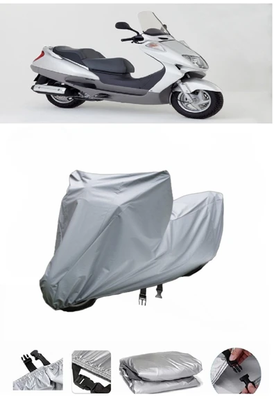 Honda FES 250 Foresight  Gri Motosiklet Brandası ARKA ÇANTA UYUMLU DEĞİLDİR