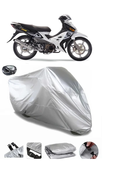 Modenas GT135Su  Geçirmez Motosiket Brandası Arka Çanta Uyumlu ürün görseli 1