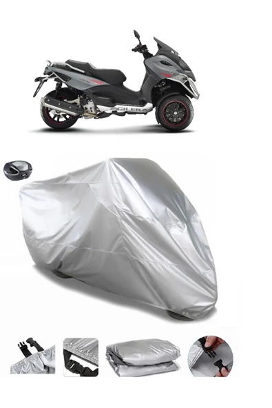 Gilera Fuoco 500 Su  Geçirmez Motosiket Brandası Arka Çanta Uyumlu