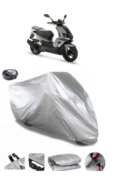 Peugeot Speedfight 4 Su  Geçirmez Motosiket Brandası Arka Çanta Uyumlu