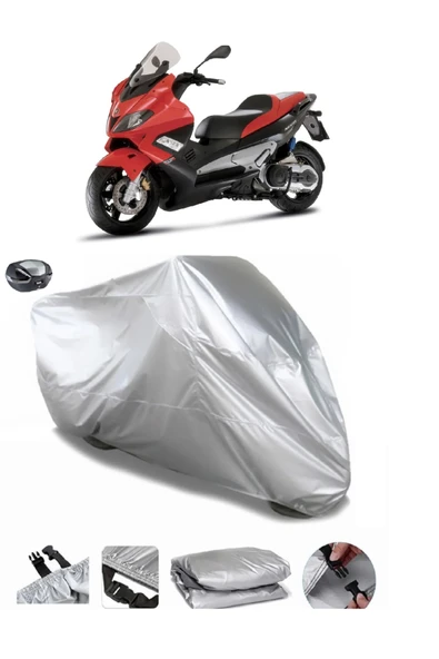 Gilera Nexus 500 Su  Geçirmez Motosiket Brandası Arka Çanta Uyumlu ürün görseli 1