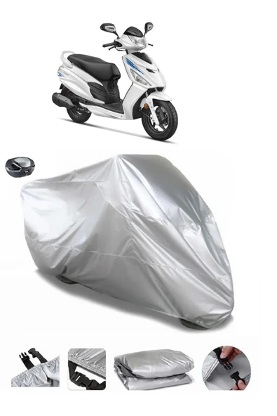 Hero Dash 110i Su  Geçirmez Motosiket Brandası Arka Çanta Uyumlu ürün görseli 1