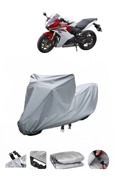 Honda CBR 600 FA  Gri Motosiklet Brandası ARKA ÇANTA UYUMLU DEĞİLDİR ürün görseli 1