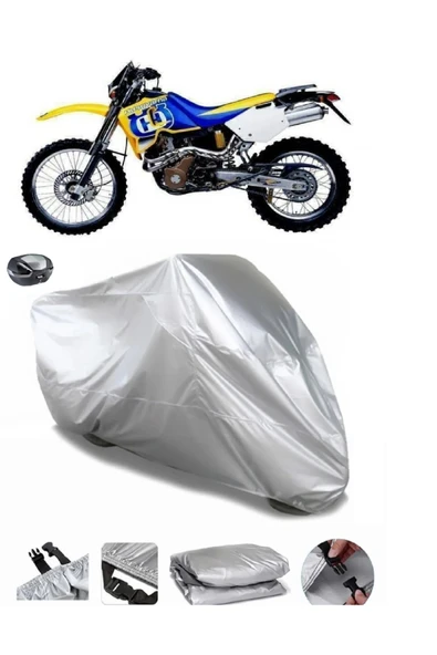 Husqvarna TE 610Su  Geçirmez Motosiket Brandası Arka Çanta Uyumlu
