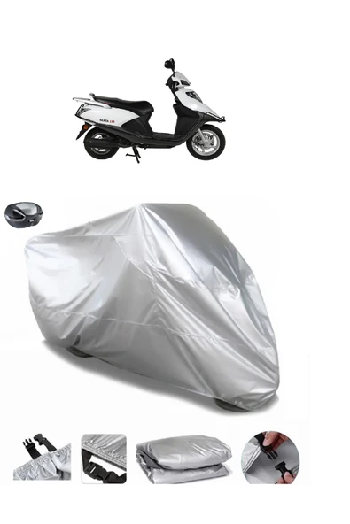 RMG Moto Gusto Santa 125 Su  Geçirmez Motosiket Brandası Arka Çanta Uyumlu