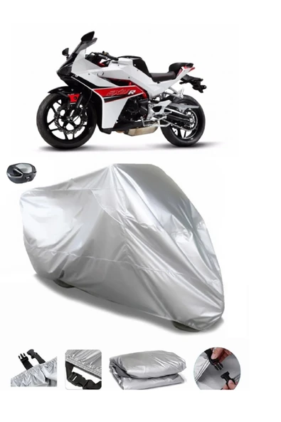 Hyosung GD 250 R Su  Geçirmez Motosiket Brandası Arka Çanta Uyumlu