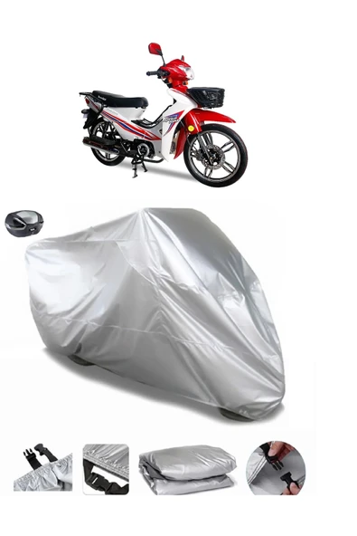 Motolux Africa King Su  Geçirmez Motosiket Brandası Arka Çanta Uyumlu