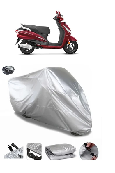 Hero Duet 110i Su  Geçirmez Motosiket Brandası Arka Çanta Uyumlu ürün görseli 1