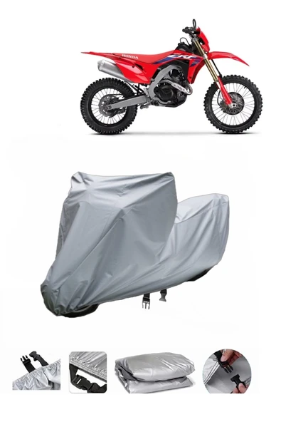 Honda CRF 450 X Gri Motosiklet Brandası ARKA ÇANTA UYUMLU DEĞİLDİR