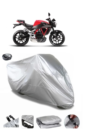 Hyosung GD 250 N Su  Geçirmez Motosiket Brandası Arka Çanta Uyumlu