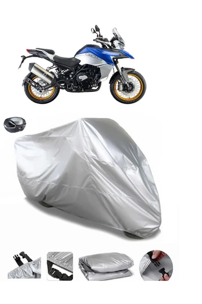 QJ SRT 800 X Su  Geçirmez Motosiket Brandası Arka Çanta Uyumlu