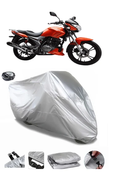 Haojue HJ 150-9 Su  Geçirmez Motosiket Brandası Arka Çanta Uyumlu ürün görseli 1