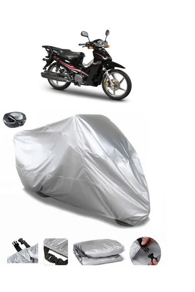 Motoran Torro LX 100 Su  Geçirmez Motosiket Brandası Arka Çanta Uyumlu