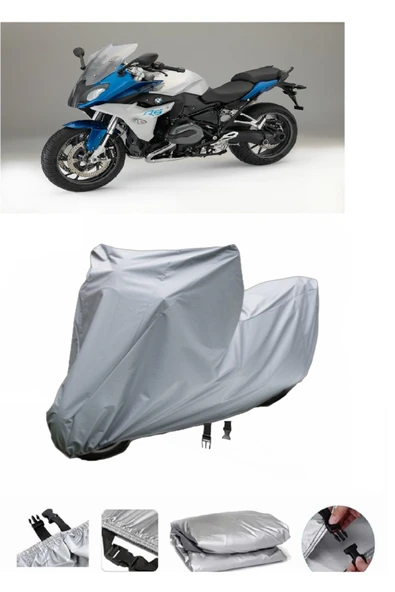 Bmw R 1200 RS  Gri Motosiklet Brandası ARKA ÇANTA UYUMLU DEĞİLDİR