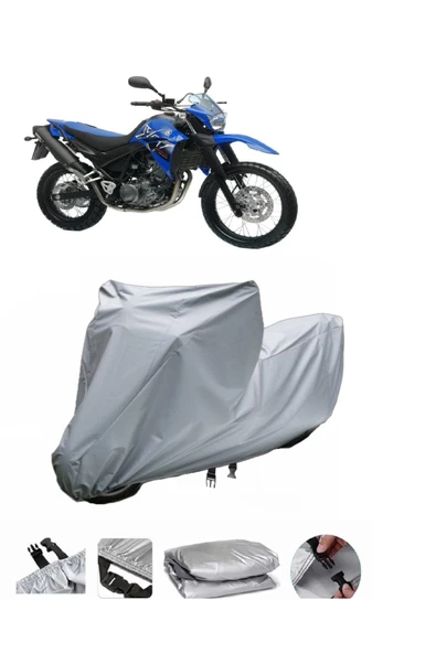 Yamaha XT 600 E  Gri Motosiklet Brandası ARKA ÇANTA UYUMLU DEĞİLDİR