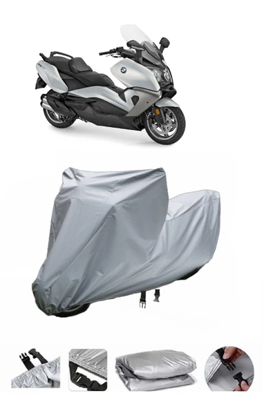 Bmw C 650 GT  Gri Motosiklet Brandası ARKA ÇANTA UYUMLU DEĞİLDİR