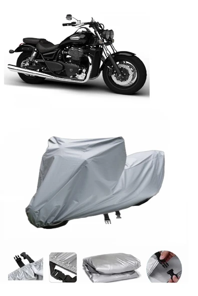 Triumph Thunderbird  Gri Motosiklet Brandası ARKA ÇANTA UYUMLU DEĞİLDİR ürün görseli 1