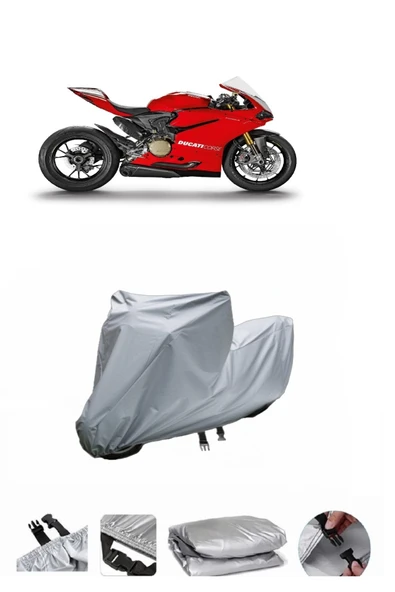 Ducati Panigale 1199 R  Gri Motosiklet Brandası ARKA ÇANTA UYUMLU DEĞİLDİR