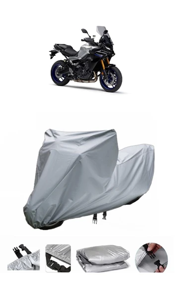 Yamaha Tracer 900 GT  Gri Motosiklet Brandası ARKA ÇANTA UYUMLU DEĞİLDİR ürün görseli 1