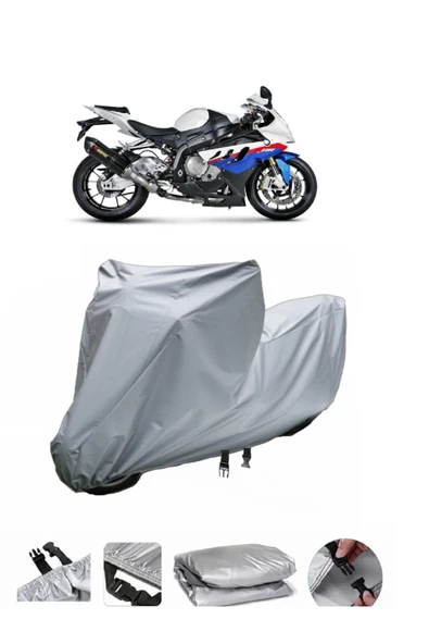 Bmw S 1000 RR  Gri Motosiklet Brandası ARKA ÇANTA UYUMLU DEĞİLDİR