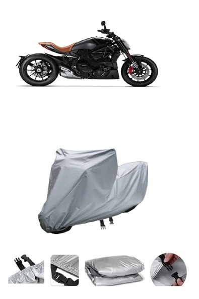 Ducati Diavel XDiavel  Gri Motosiklet Brandası ARKA ÇANTA UYUMLU DEĞİLDİR ürün görseli 1