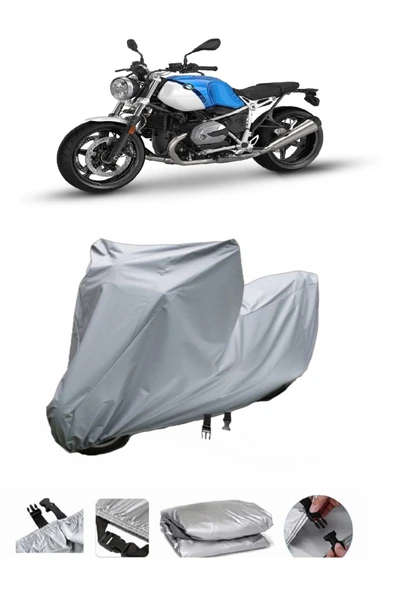 Bmw R Nine T Pure  Gri Motosiklet Brandası ARKA ÇANTA UYUMLU DEĞİLDİR