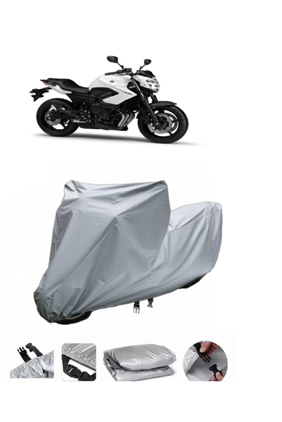 Yamaha XJ 600 Diversion  Gri Motosiklet Brandası ARKA ÇANTA UYUMLU DEĞİLDİR ürün görseli 1