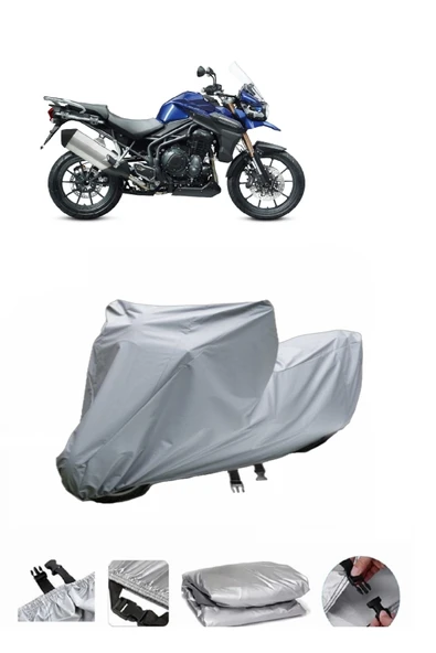 Triumph Tiger Explorer 1200  Gri Motosiklet Brandası ARKA ÇANTA UYUMLU DEĞİLDİR