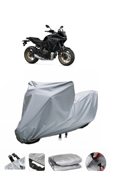Yamaha Tracer 700  Gri Motosiklet Brandası ARKA ÇANTA UYUMLU DEĞİLDİR
