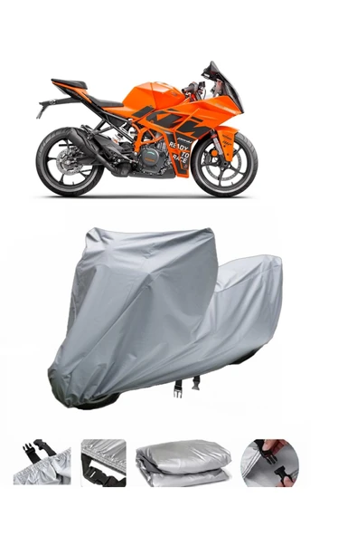 KTM 390 RC  Gri Motosiklet Brandası ARKA ÇANTA UYUMLU DEĞİLDİR ürün görseli 1