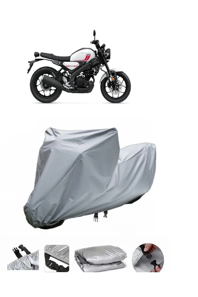 Yamaha X-Max 400 Tech Max  Gri Motosiklet Brandası ARKA ÇANTA UYUMLU DEĞİLDİR