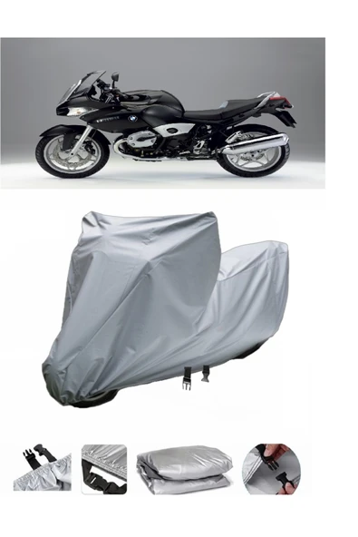 Bmw R 1200 ST  Gri Motosiklet Brandası ARKA ÇANTA UYUMLU DEĞİLDİR