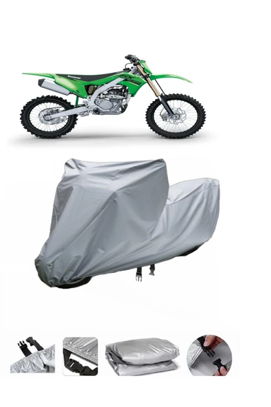 Kawasaki KX 250  Gri Motosiklet Brandası ARKA ÇANTA UYUMLU DEĞİLDİR