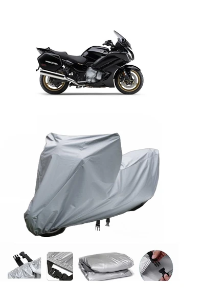 Yamaha FJR 1300  Gri Motosiklet Brandası ARKA ÇANTA UYUMLU DEĞİLDİR ürün görseli 1