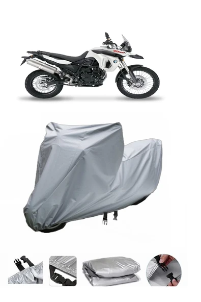 Bmw F 800 GS  Gri Motosiklet Brandası ARKA ÇANTA UYUMLU DEĞİLDİR