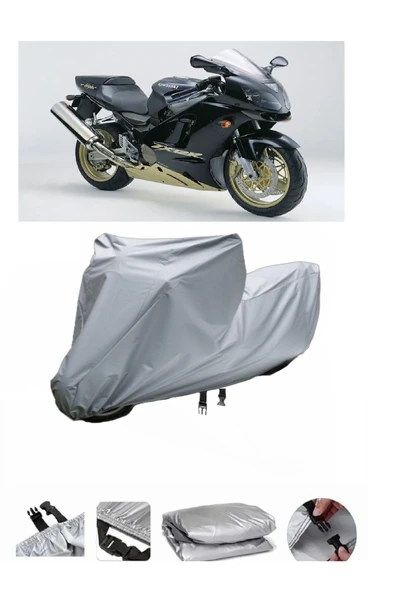 Kawasaki ZX-12 R  Gri Motosiklet Brandası ARKA ÇANTA UYUMLU DEĞİLDİR