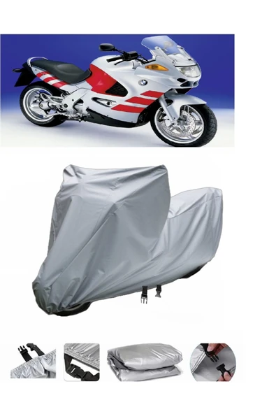 Bmw K 1200 RS  Gri Motosiklet Brandası ARKA ÇANTA UYUMLU DEĞİLDİR