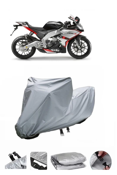 Aprilia RS 125  Gri Motosiklet Brandası ARKA ÇANTA UYUMLU DEĞİLDİR