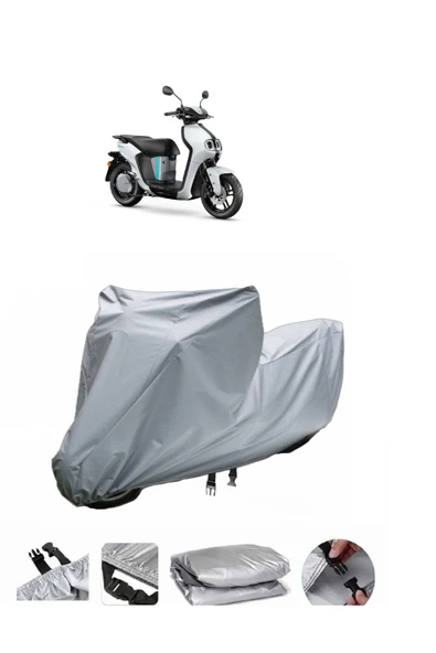 Yamaha Neos  Gri Motosiklet Brandası ARKA ÇANTA UYUMLU DEĞİLDİR