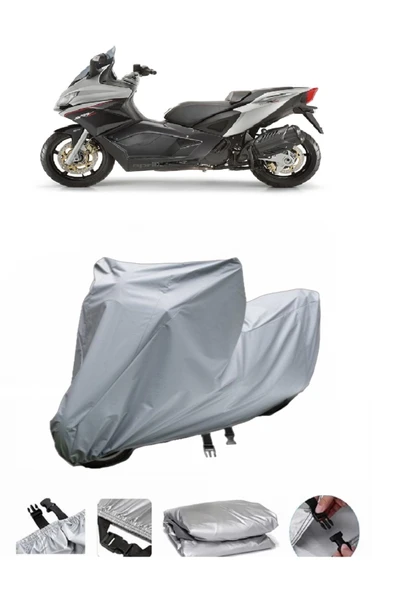 Aprilia SRV 850 İ.E. ABS  Gri Motosiklet Brandası ARKA ÇANTA UYUMLU DEĞİLDİR - 1
